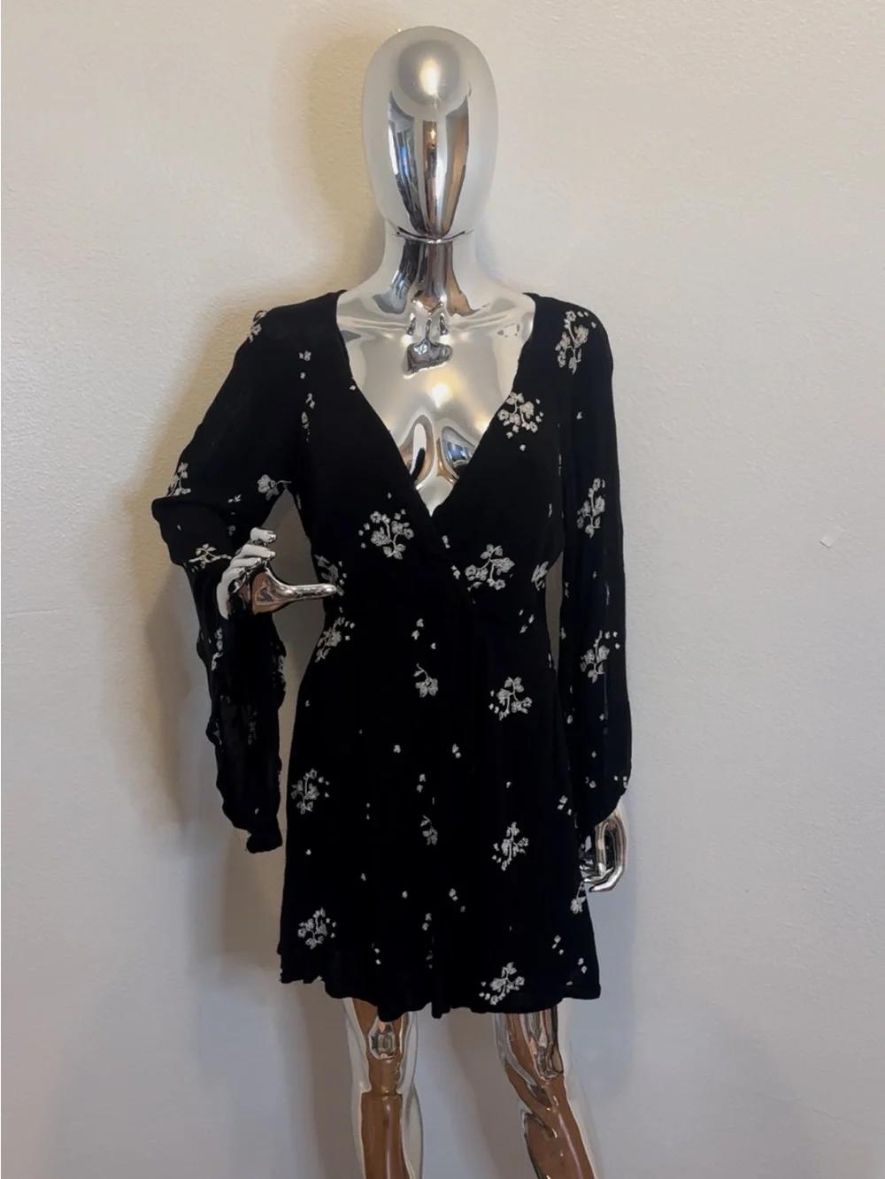 Free People jasmine embroidered Mini dress